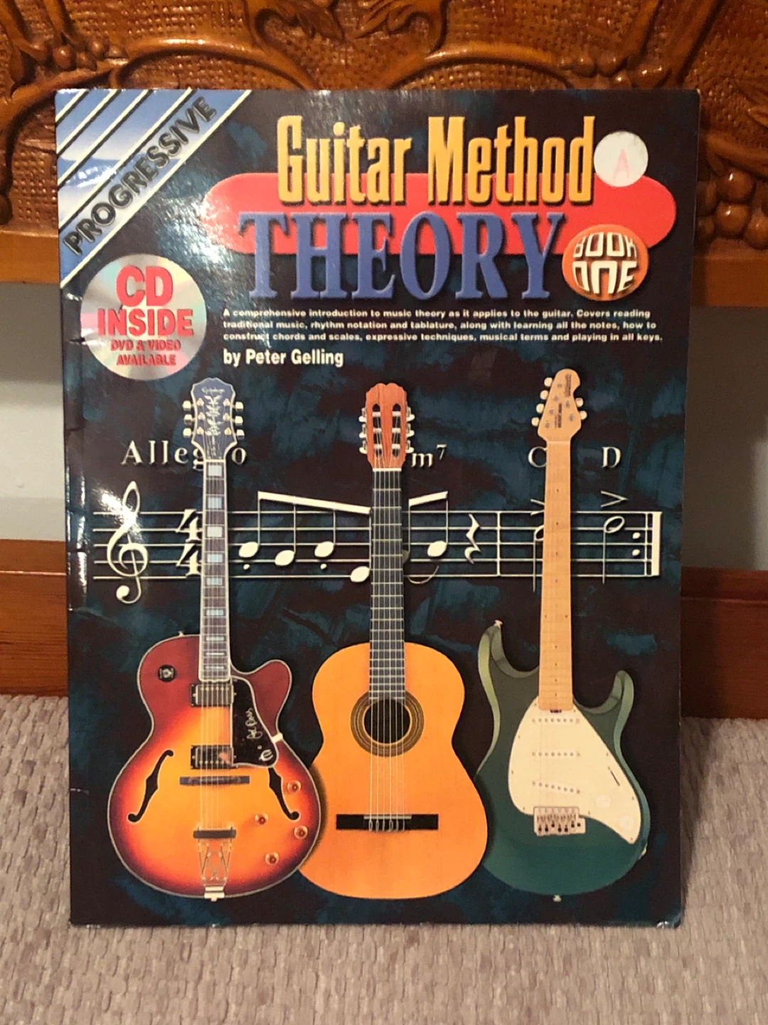 Sale! Progressive Guitar Method Theory Book with CD