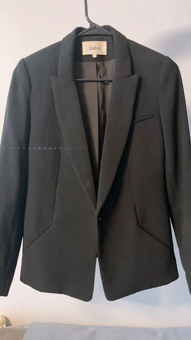ba&sh Black Blazer