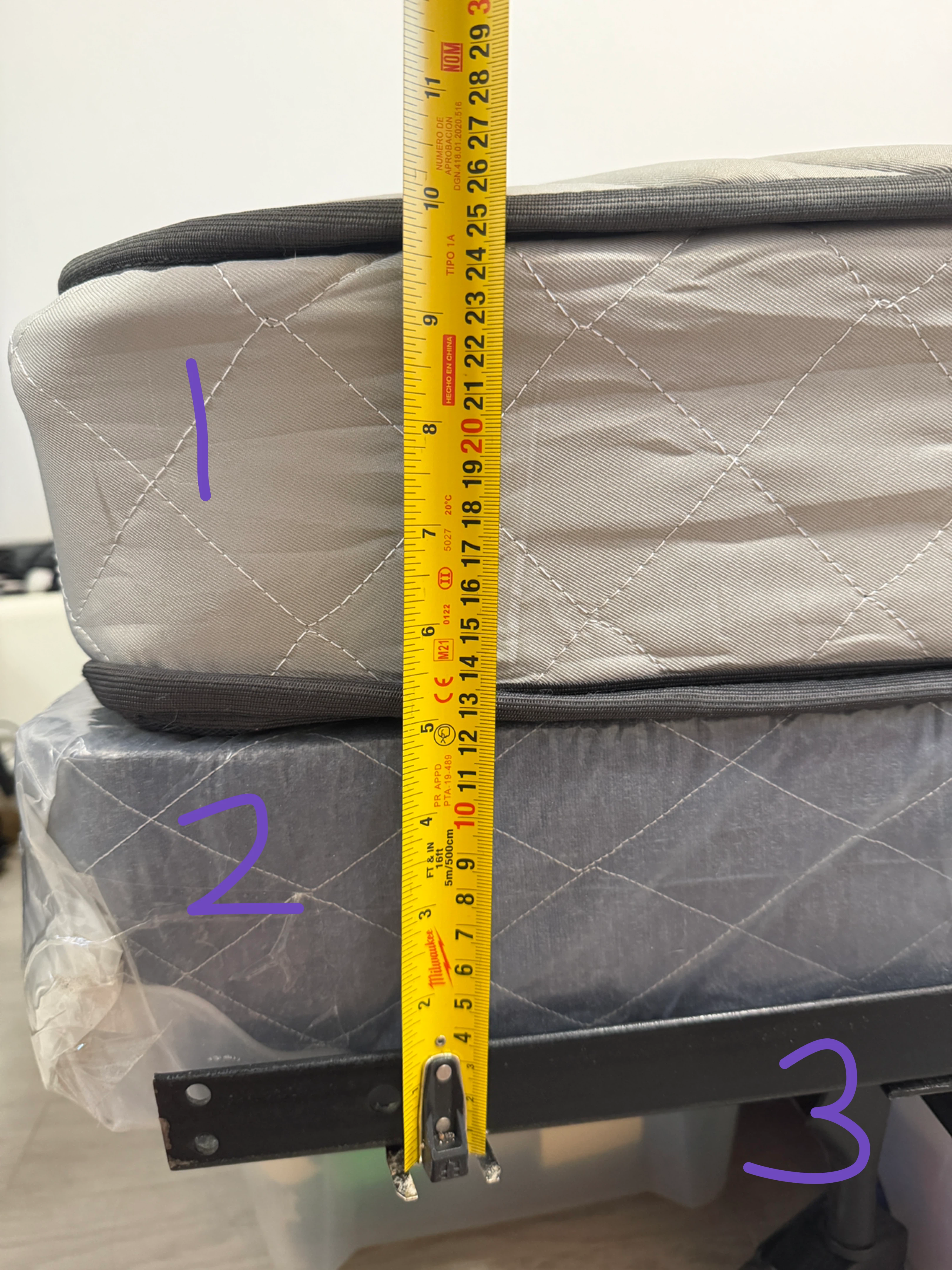Wayfair Mattress + Box Spring + Frame - photo 4