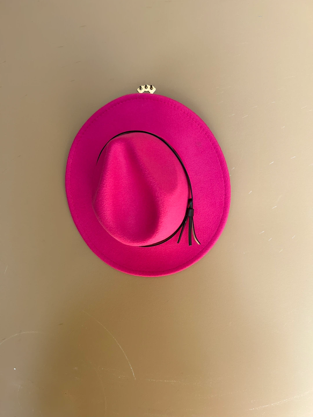 Hot Pink Fedora Hat - photo 2