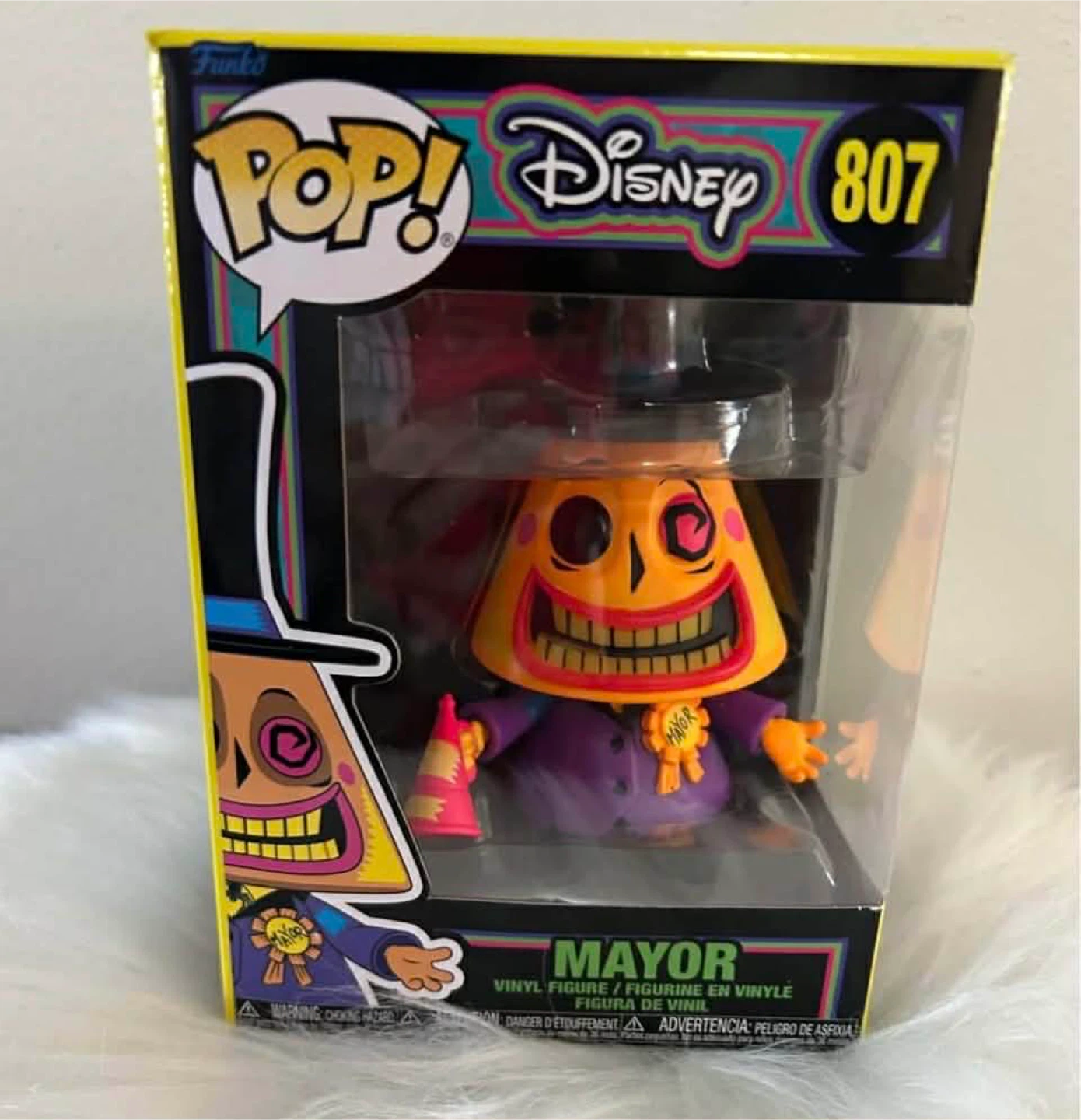 Funko Pop.  Nightmare before Christmas.  Mayor. #807, newc