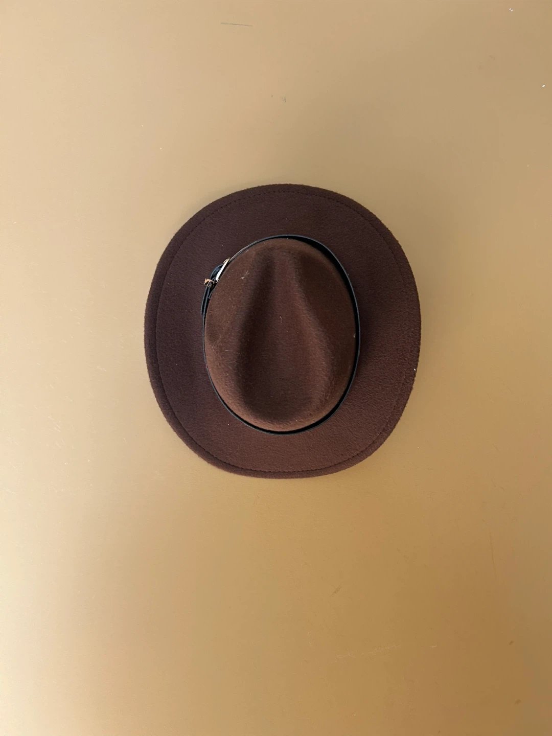 Brown Cowboy Hat with Leopard Print Band - photo 2