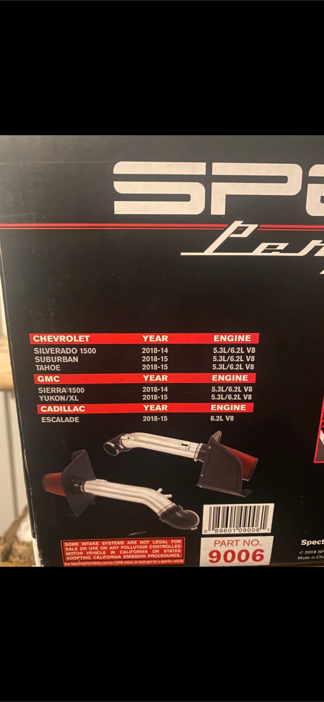 Spectre Performance Air Intake System - photo 3