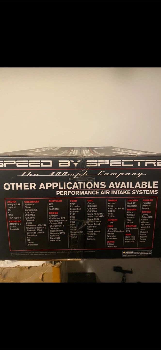 Spectre Performance Air Intake System - photo 2