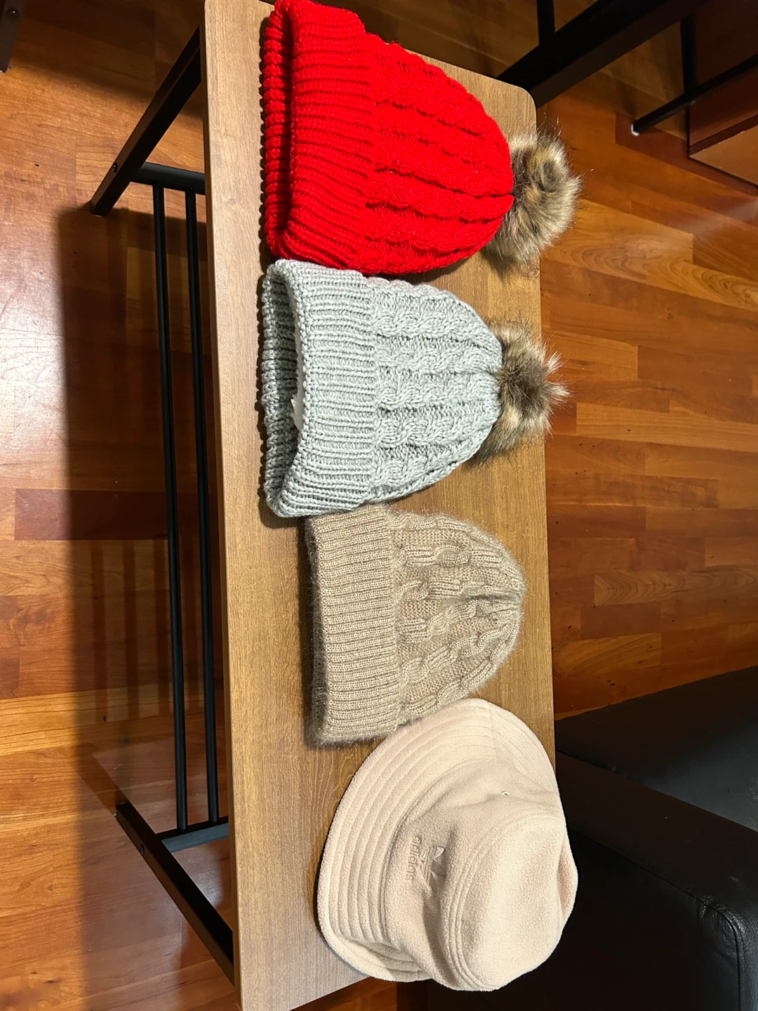 Adidas Fleece Bucket Hat & Assorted Beanies - photo 2