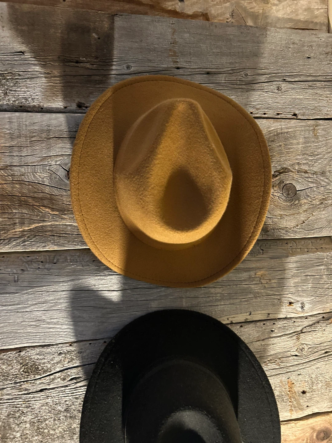 Tan Fedora Hat