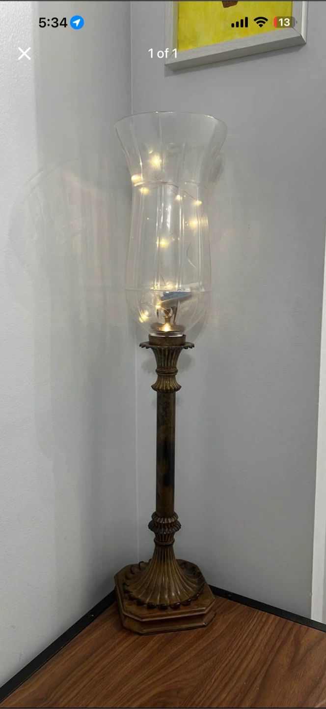 Floor Lamp with Decorative Lights