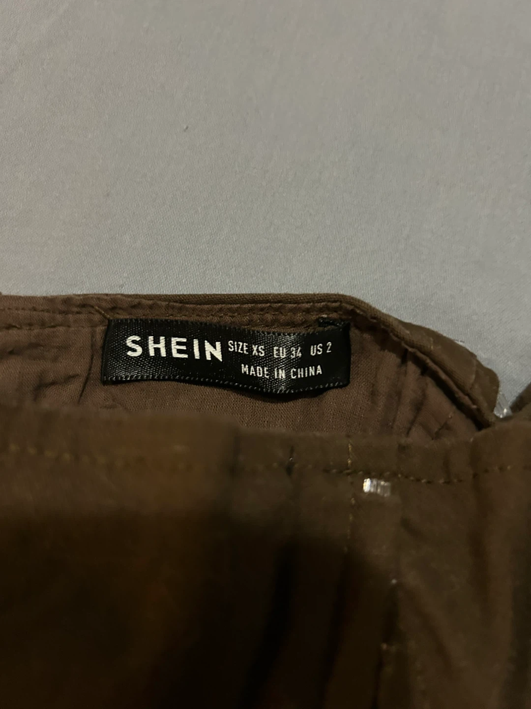 Sexy Brown Corset Top Shein -  Size XS - photo 3