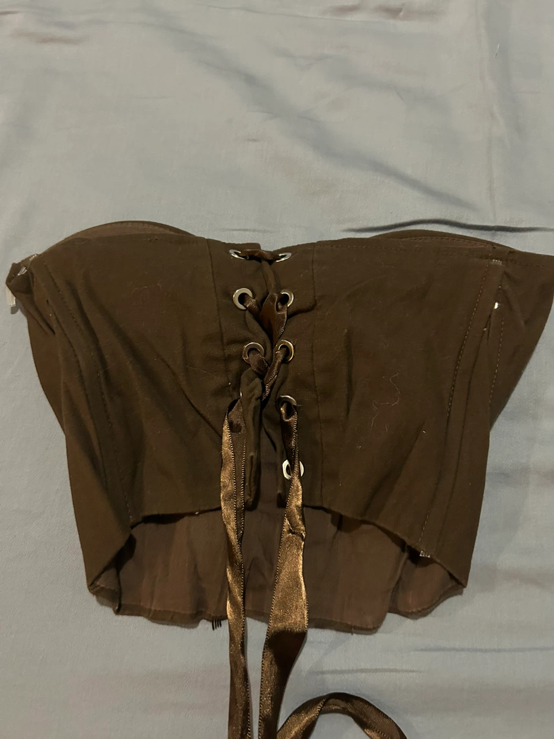 Sexy Brown Corset Top Shein -  Size XS - photo 2