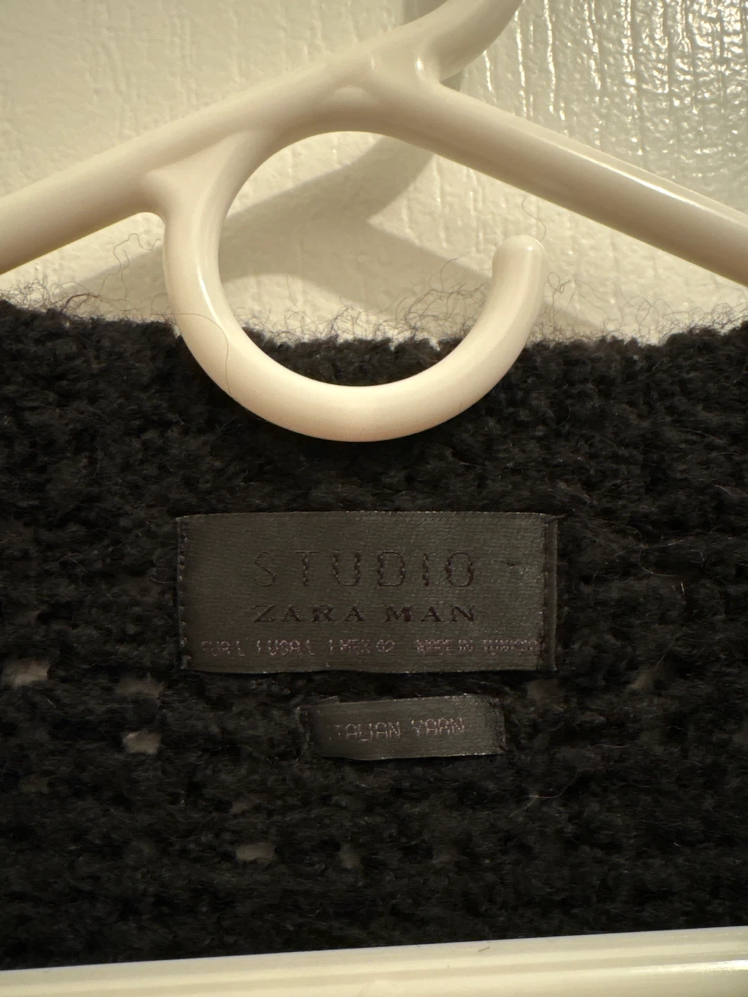 Black Textured Knit Sweater - photo 2