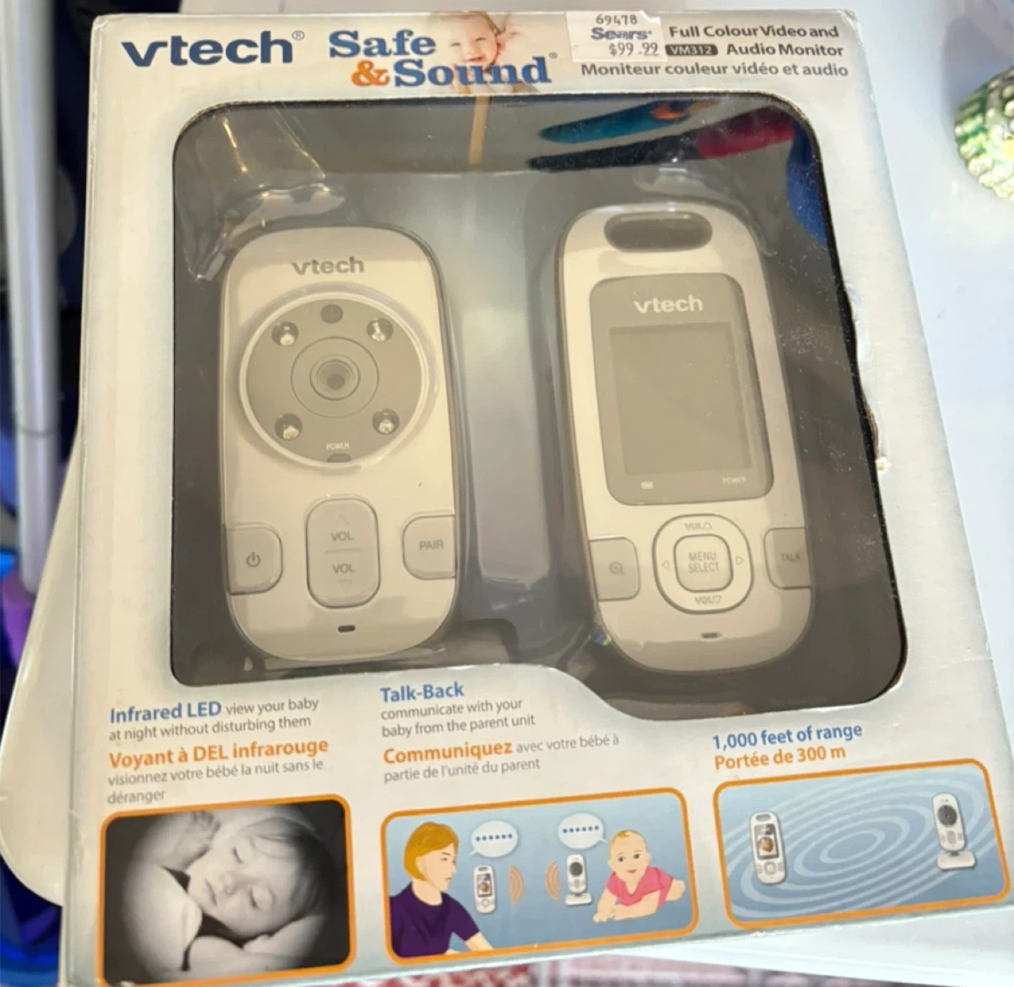 V tech safe and sound  Surrey