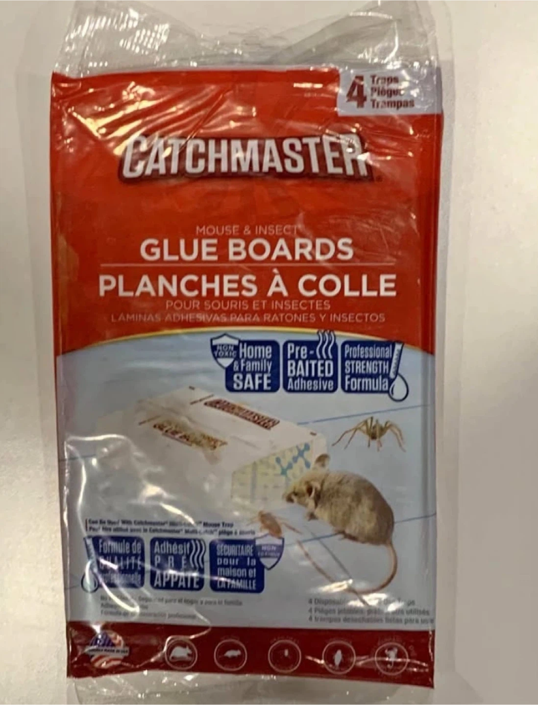 Mouse and insect glue boards
