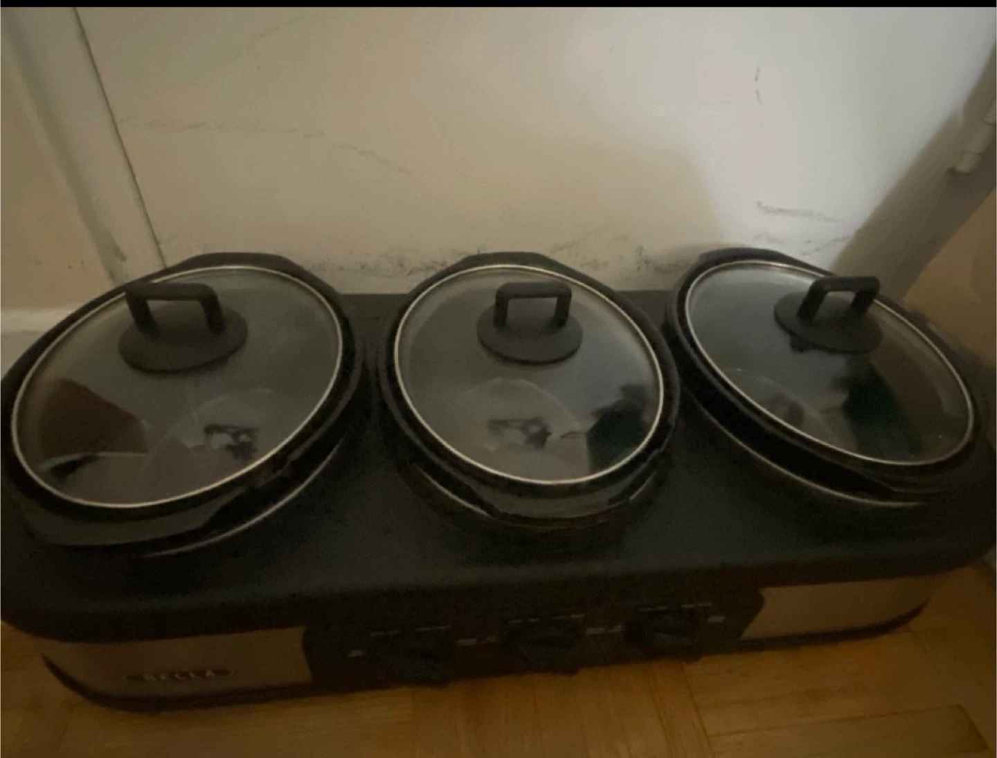 BELLA Triple Slow Cooker and Buffet Server - photo 2