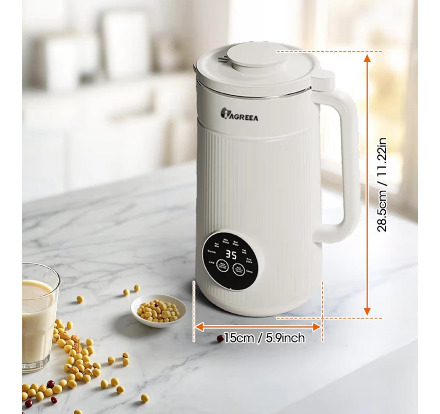 AGREEA Multi-Function Soy Milk Maker-Brand New - photo 3