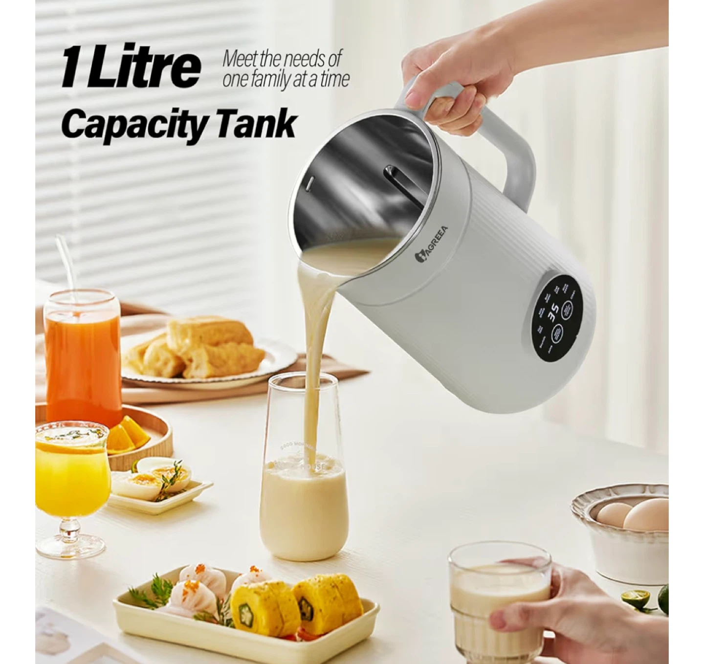 AGREEA Multi-Function Soy Milk Maker-Brand New