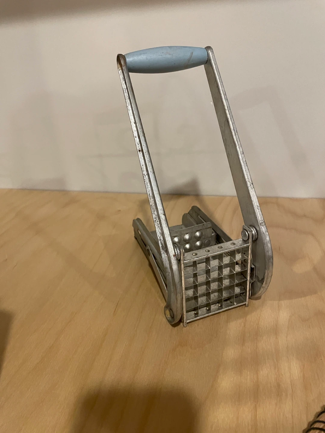 Vintage Metal French Fry Cutter