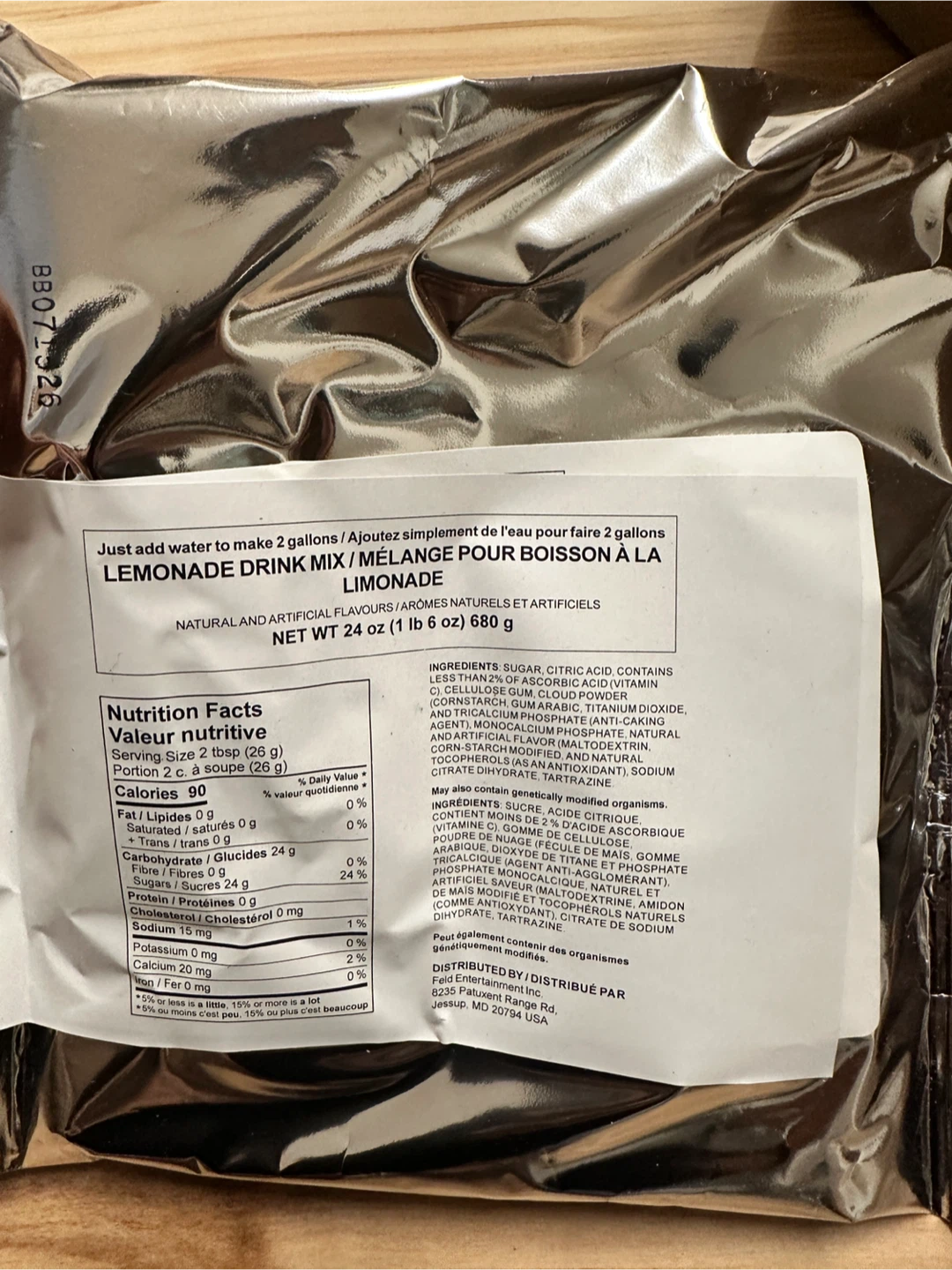Lemonade Drink Mix - 24oz - photo 2