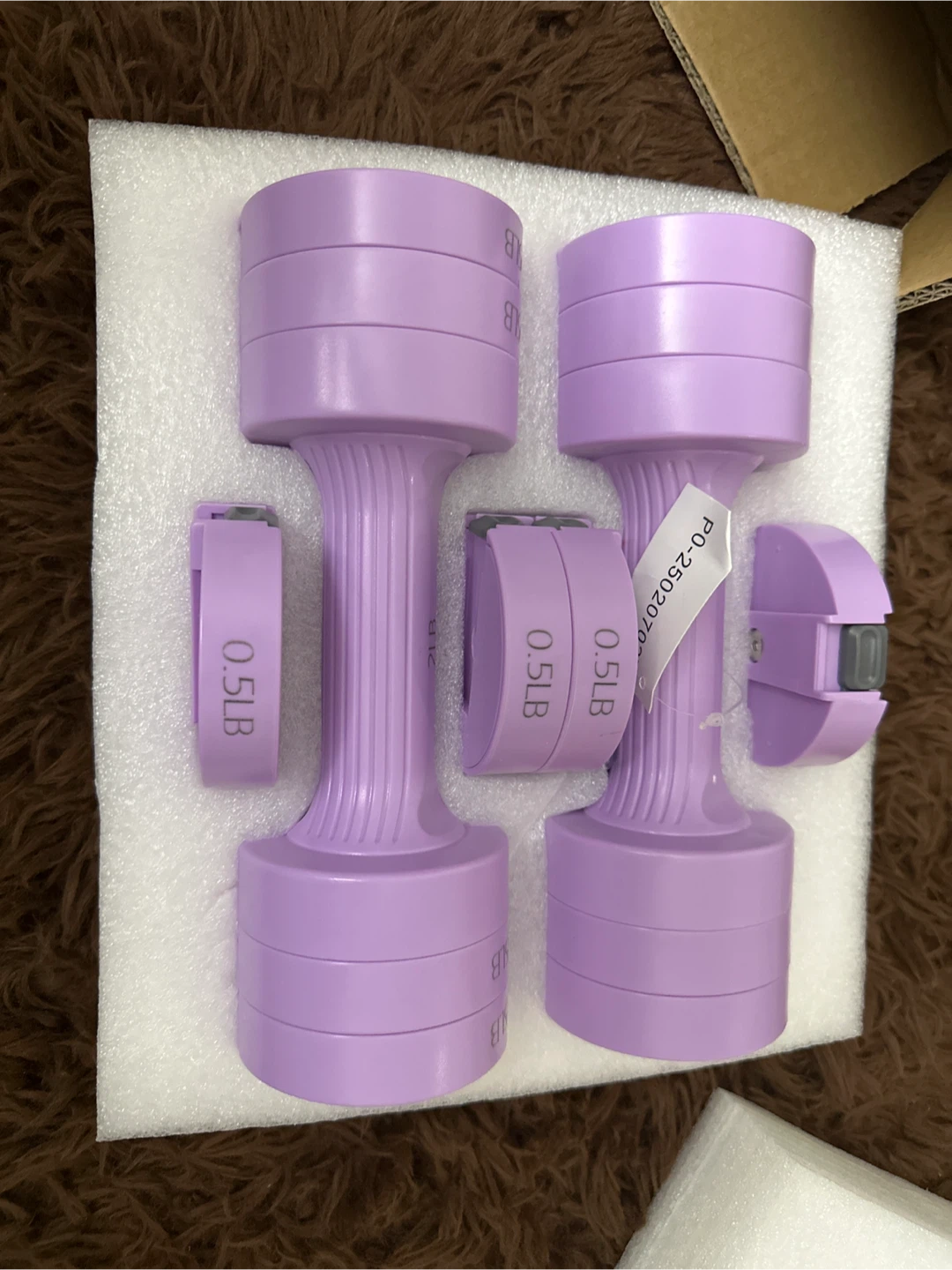 Adjustable Dumbbells - 2-5 lbs-Brand New