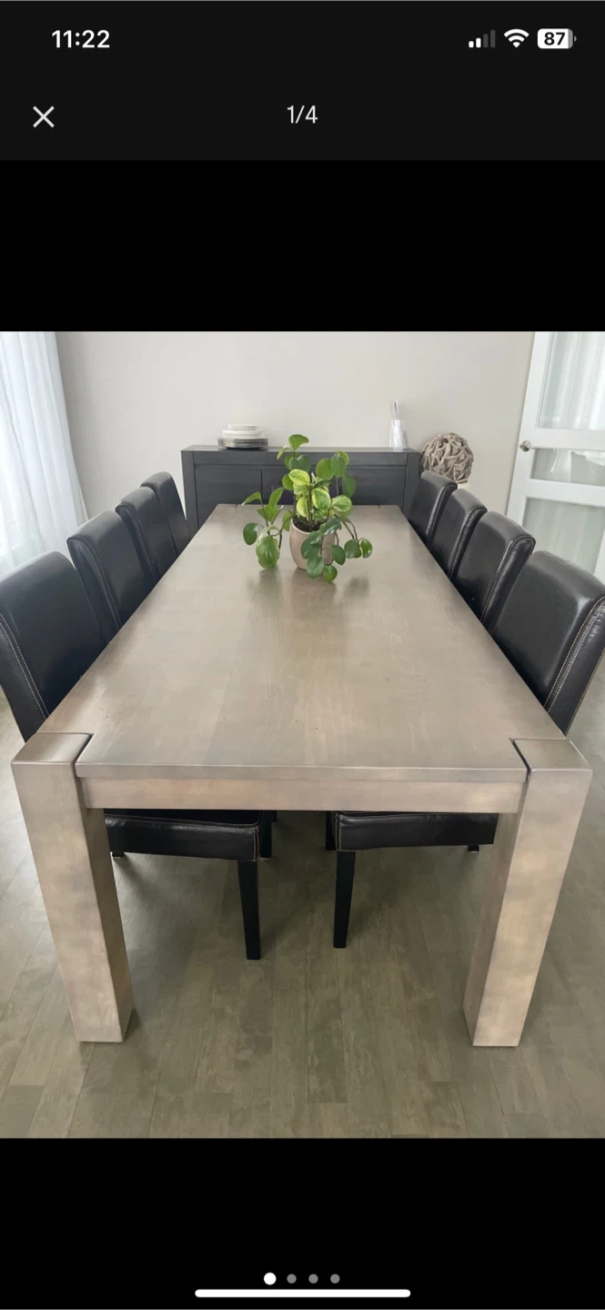 Large Dining Table -Maple