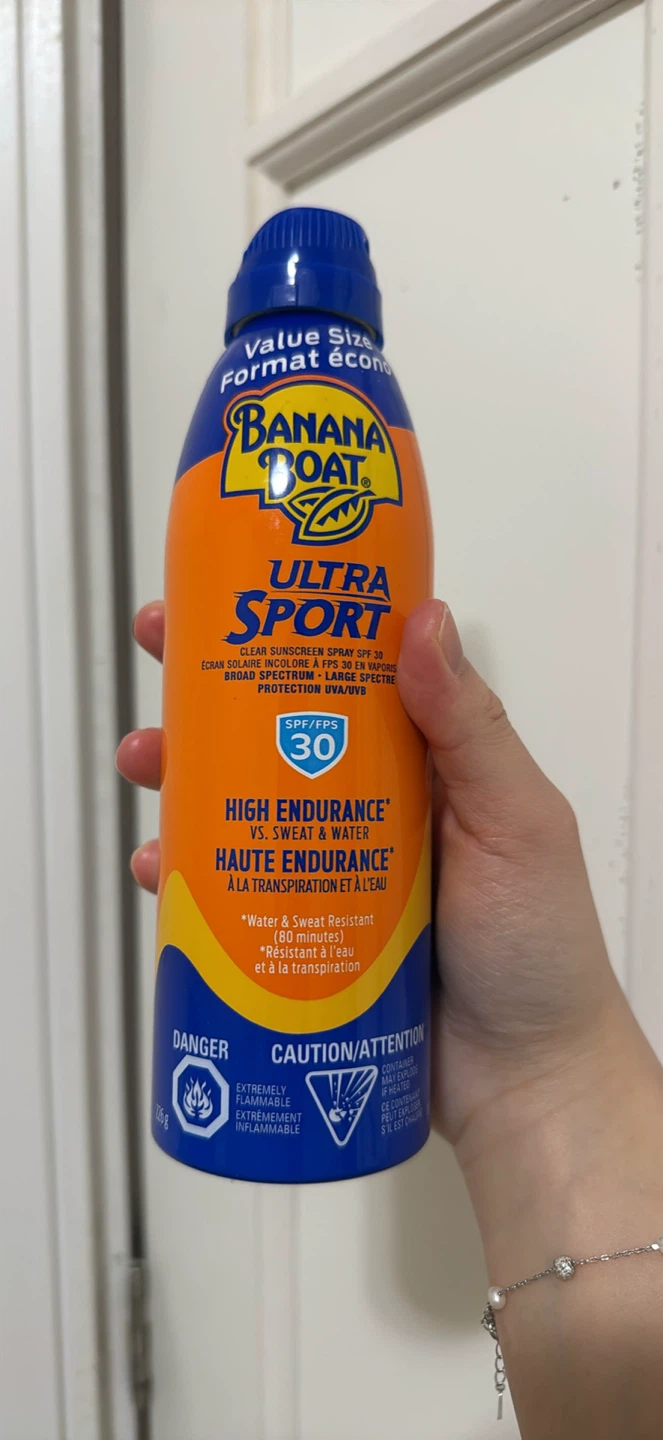 Banana Boat Ultra Sport Clear Sunscreen Spray SPF 30