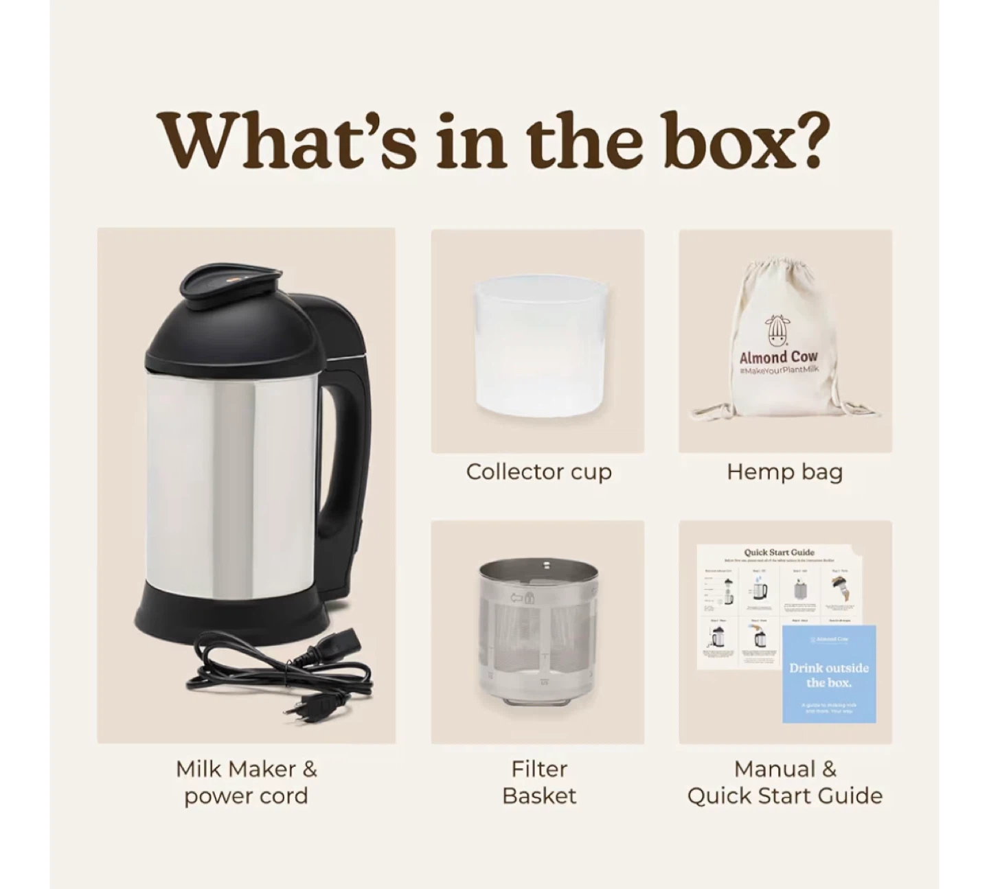 Almond Cow Milk Maker-New