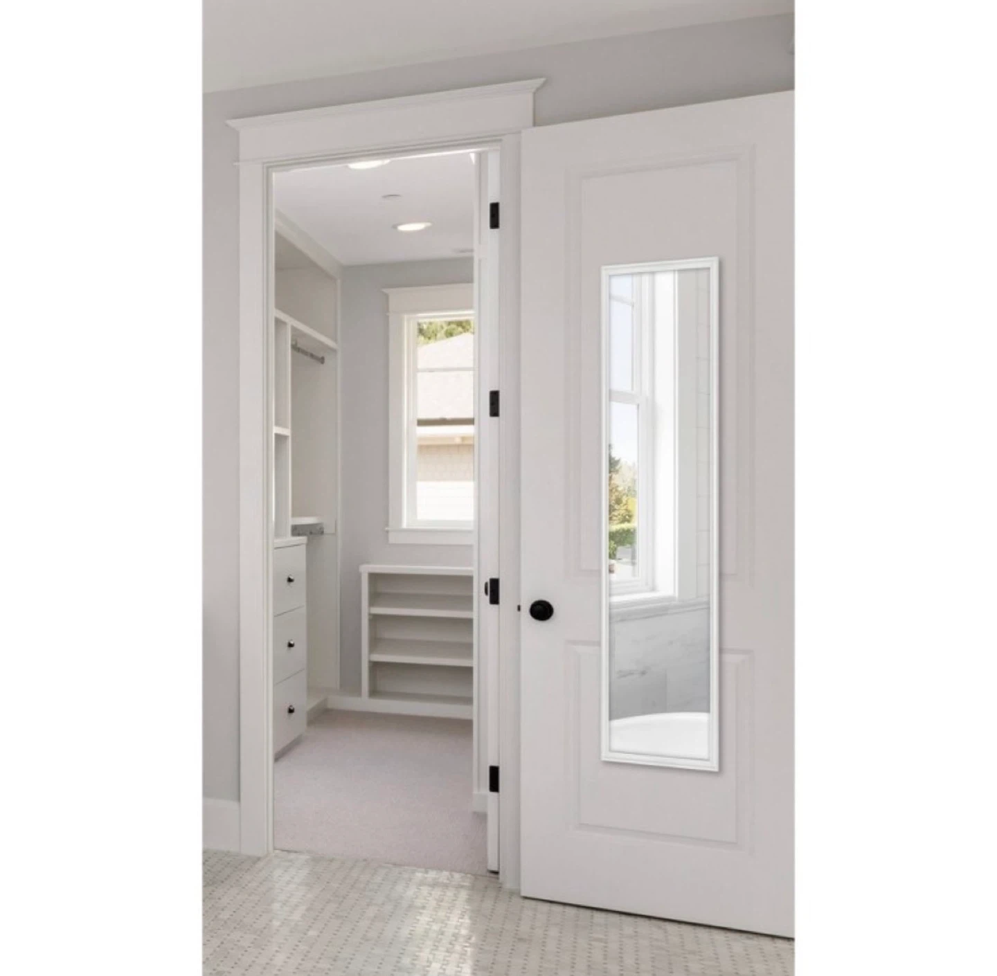 Full Length Mirror - White Frame - photo 2