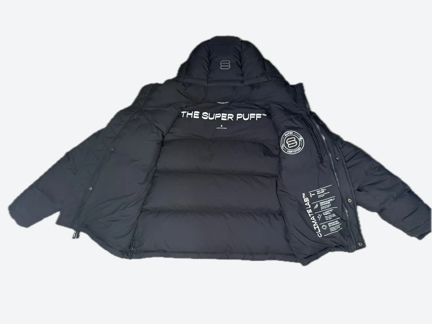 Aritzia Super Puff Shorty Black Winter Jacket - photo 3