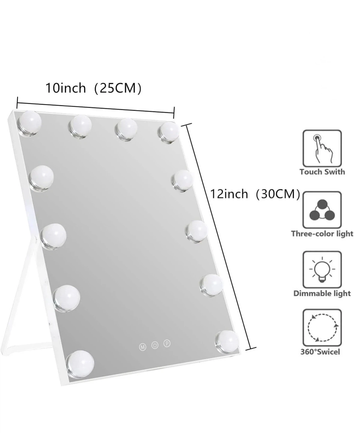 Wireless LED Vanity Mirror - photo 5