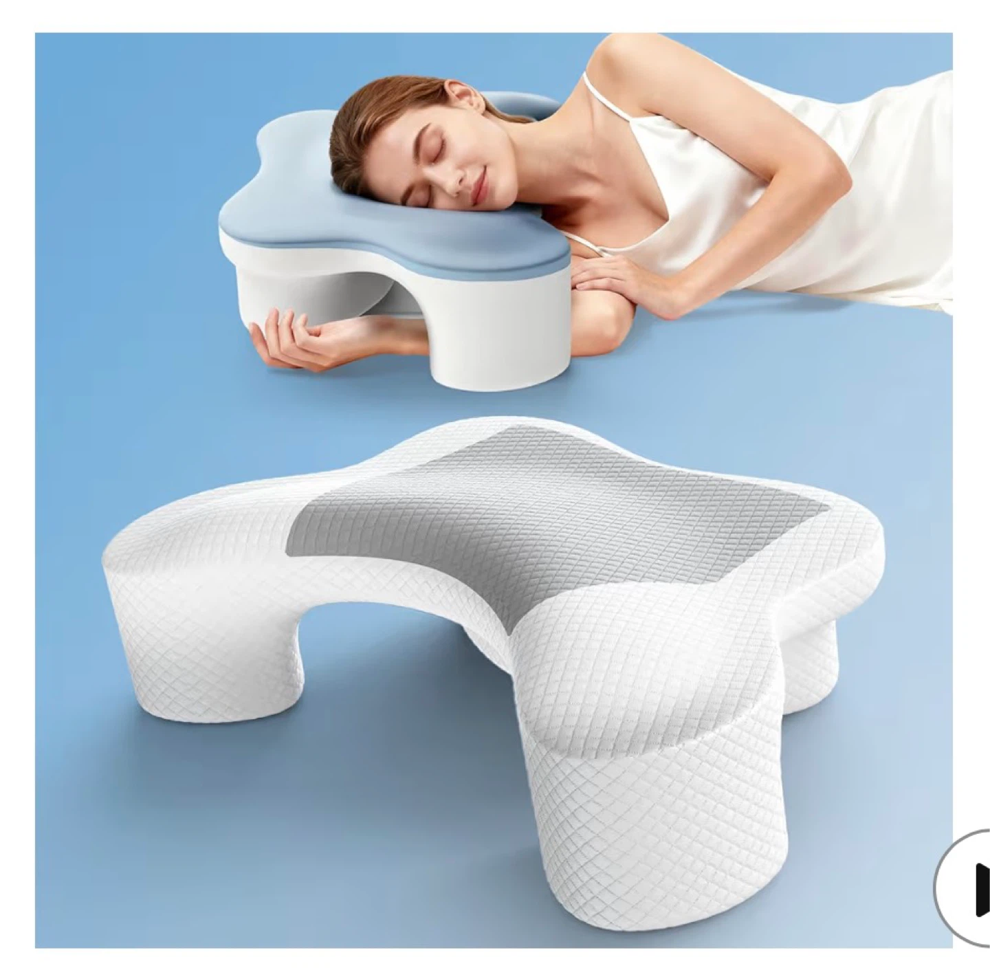 Cooling Side Pillow for Restful Nights
