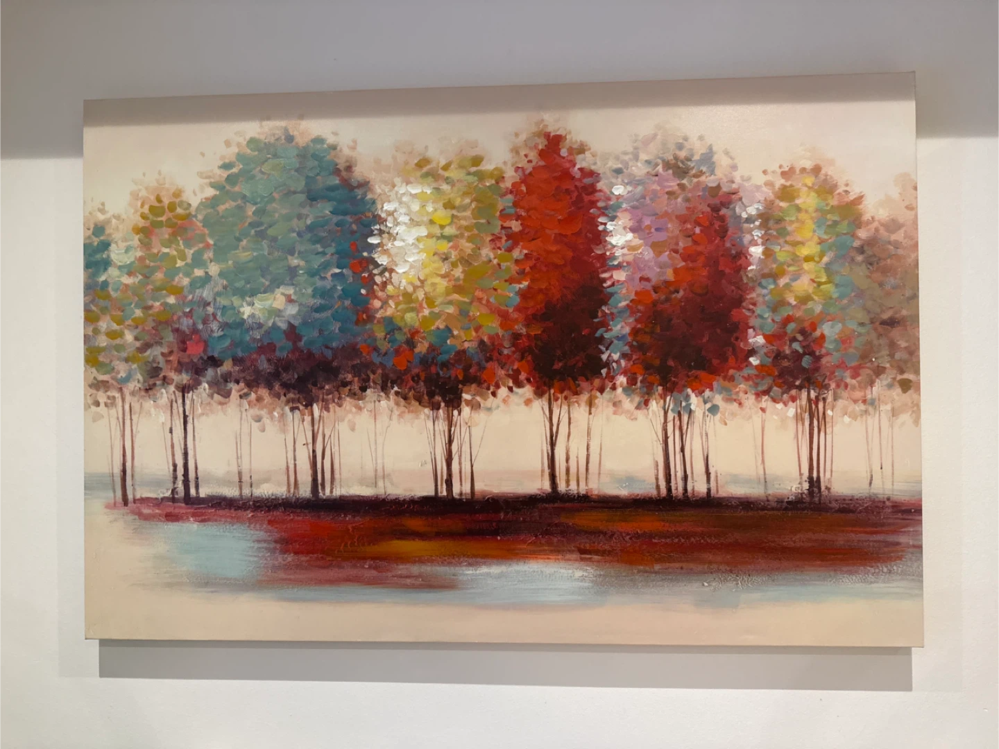 Pier 1 imports Abstract Trees Wall Art Painting