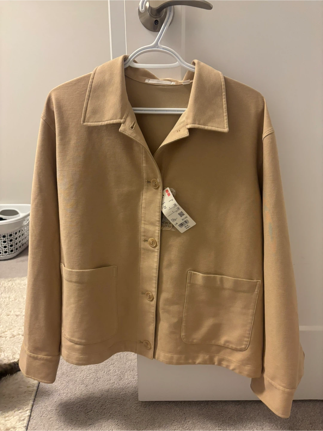 UNIQLO Relaxed Jacket Beige L/G