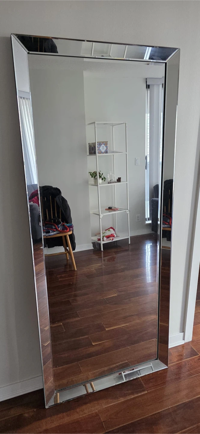 Full Length Bevelled Mirror