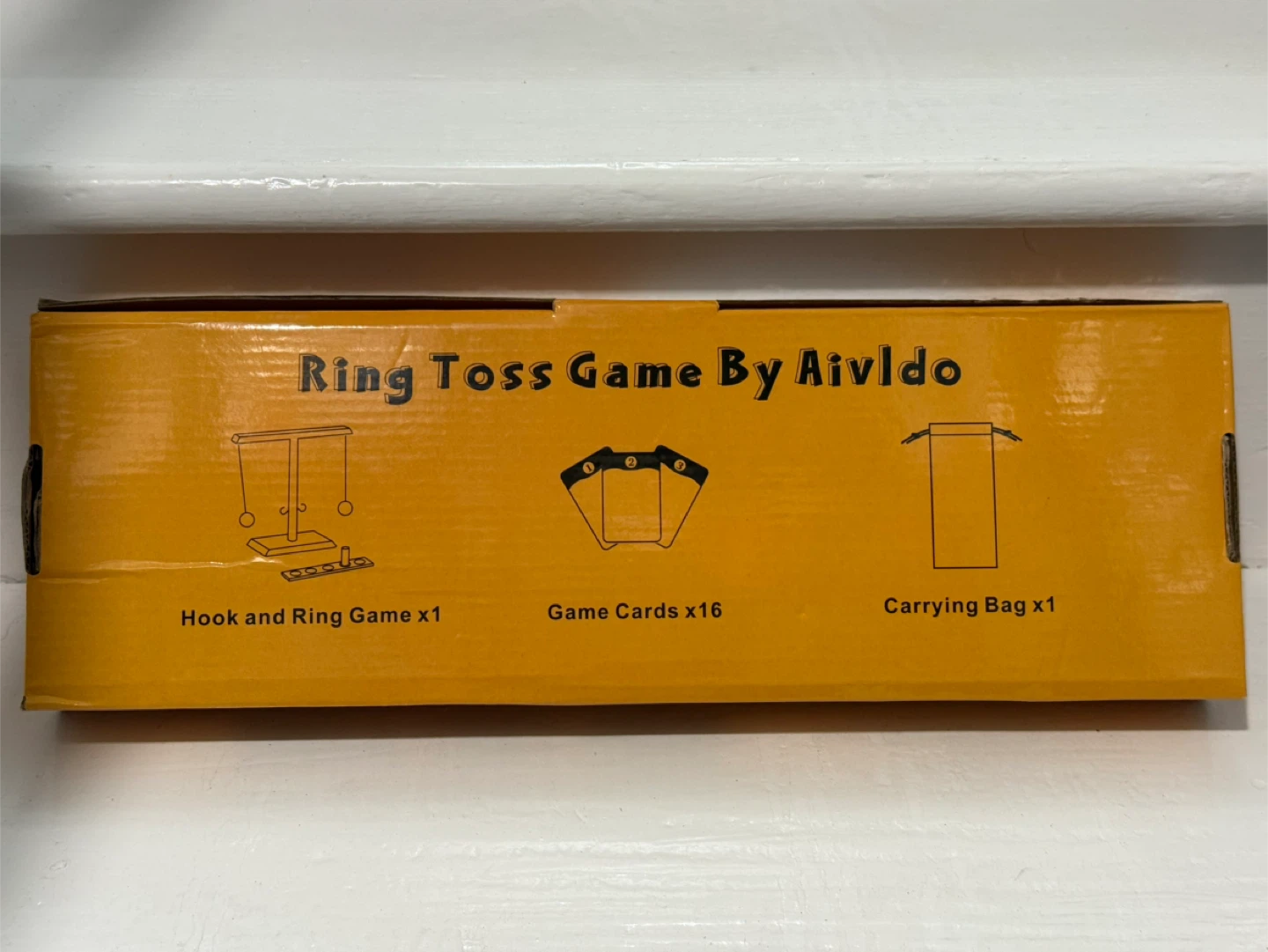 Aivldo Ring Toss Game - 100% Pine Wood - photo 2