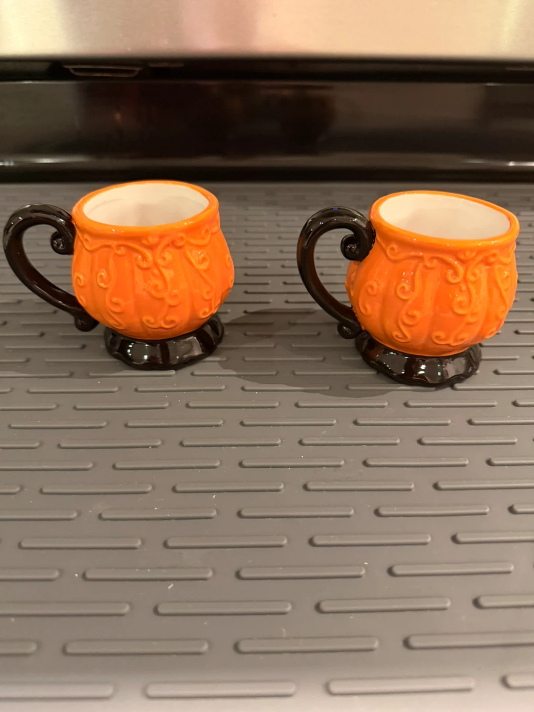 Set of 2 Jack-o'-lantern espresso Mugs🏆 - photo 2
