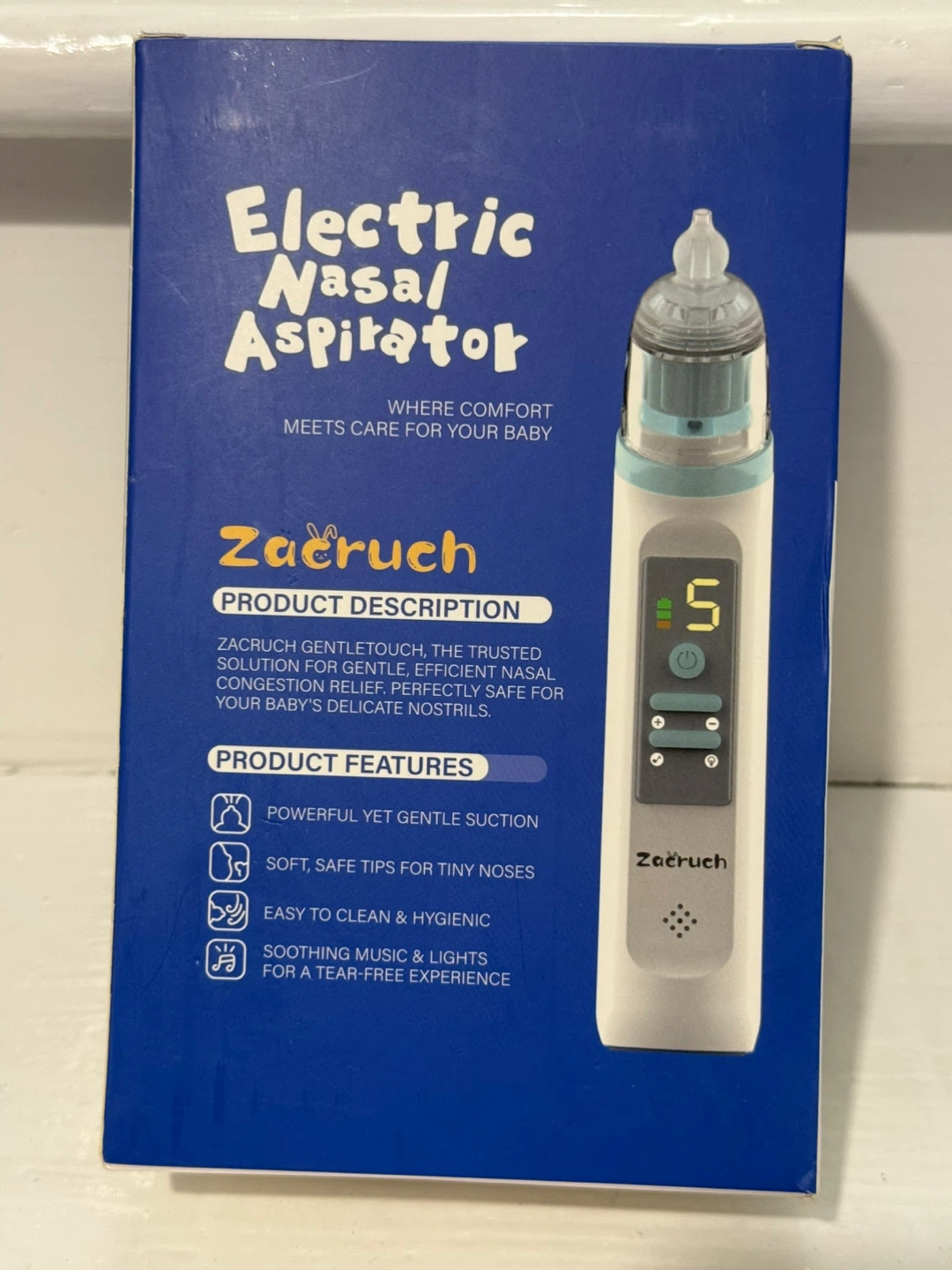 Zacruoh Electric Nasal Aspirator for Baby - photo 2