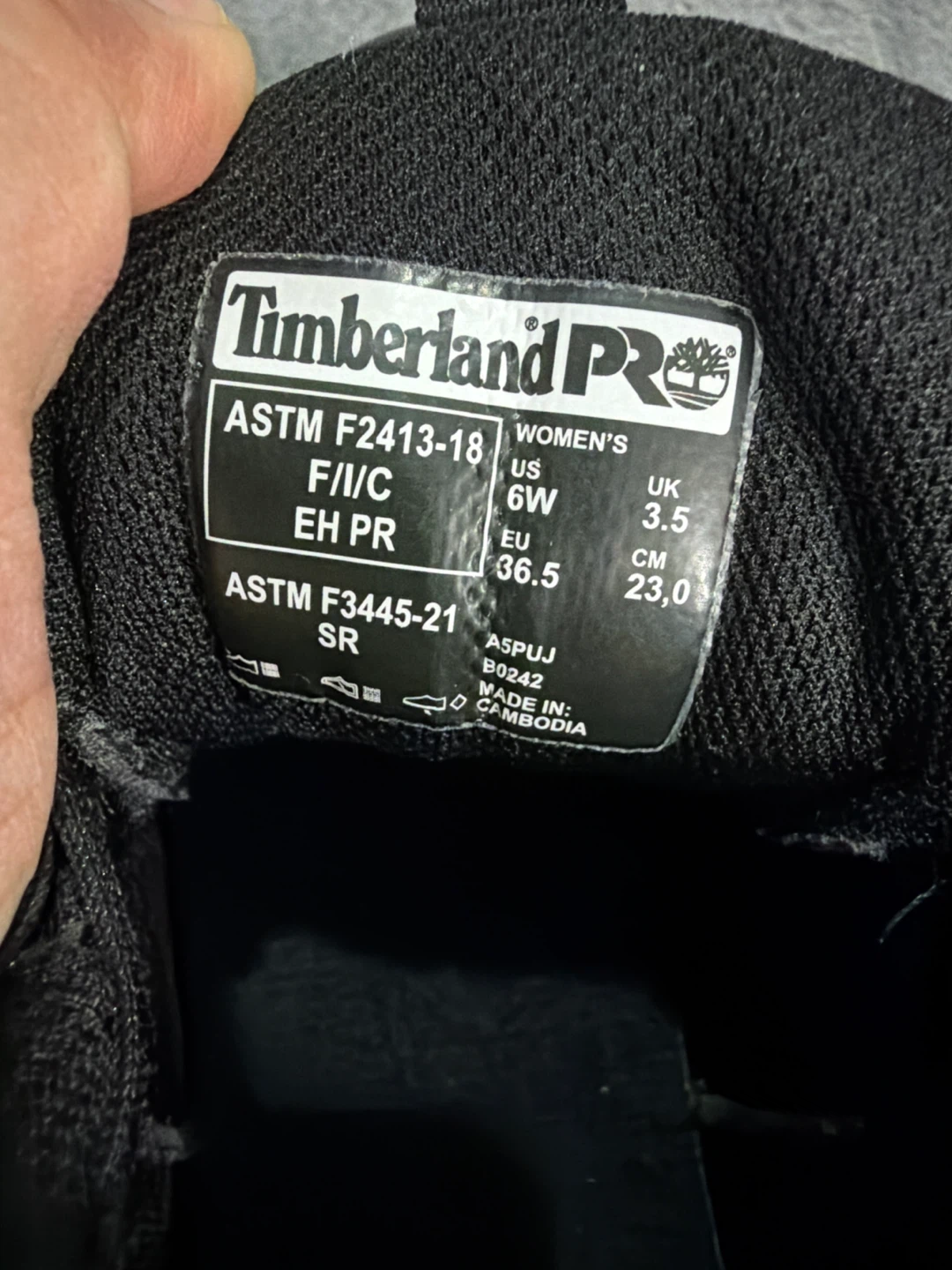 Timberland PRO Women's Black Safety Shoes - photo 5