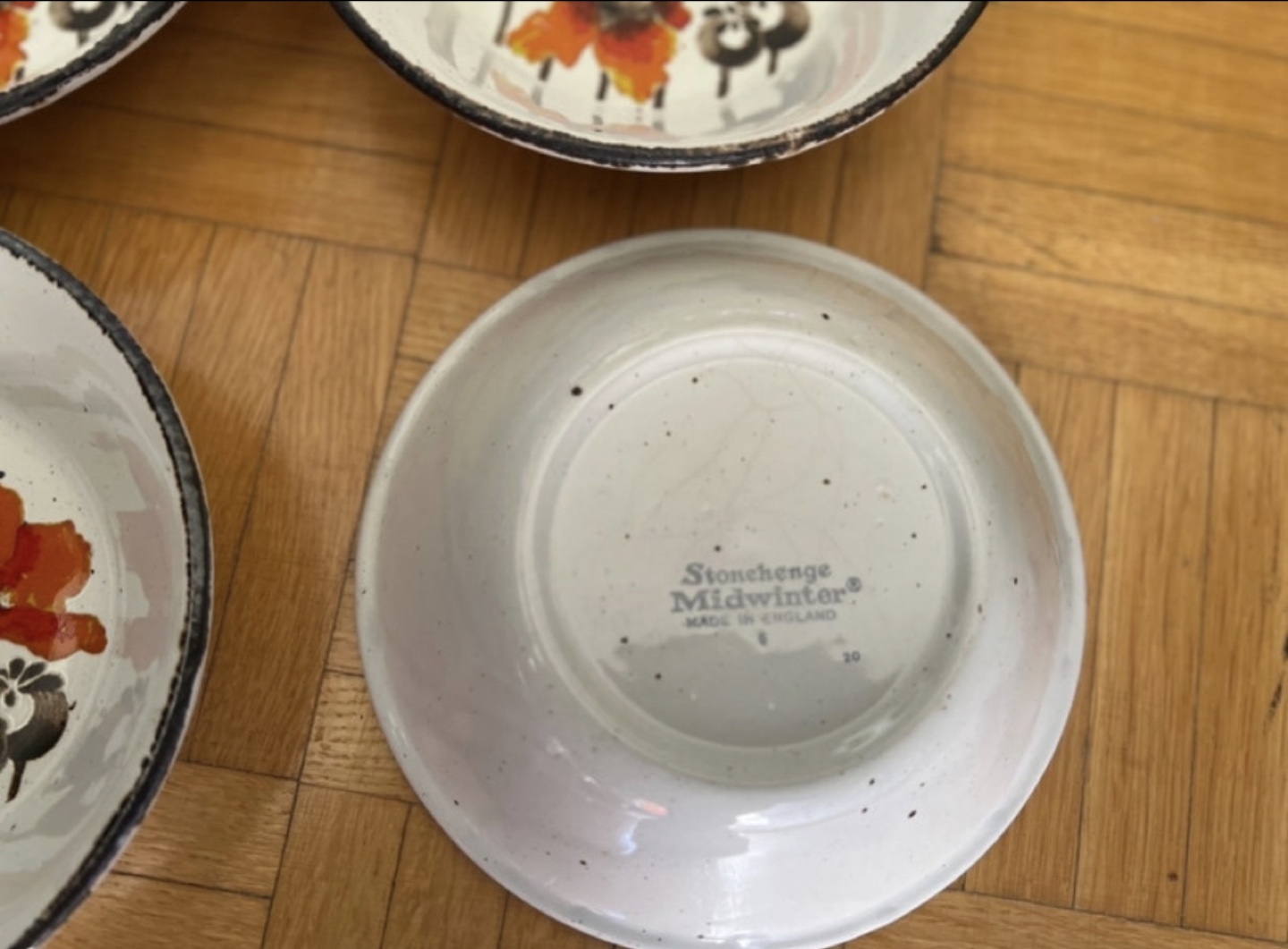Midwinter Stonehenge Poppy Pattern Mug and Bowl Set - photo 4