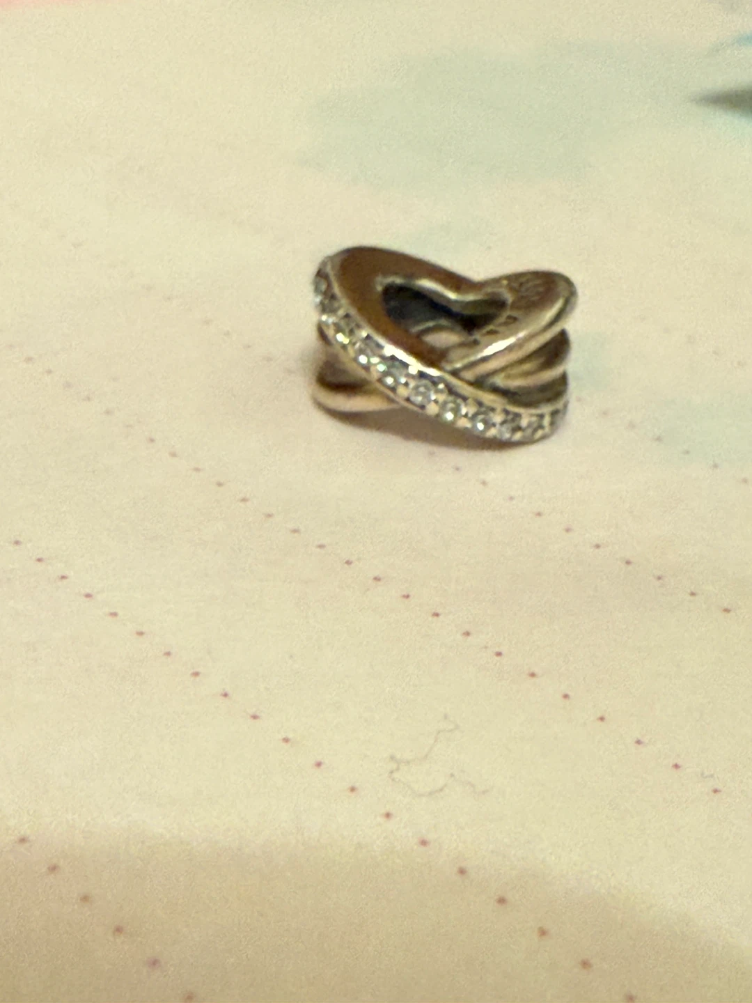 Pandora Sterling Silver Pave Galaxy Charm