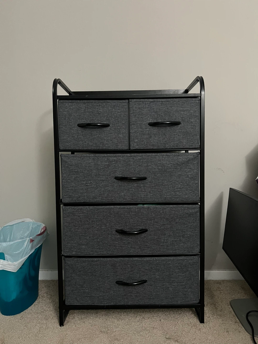 5-Drawer Fabric Dresser