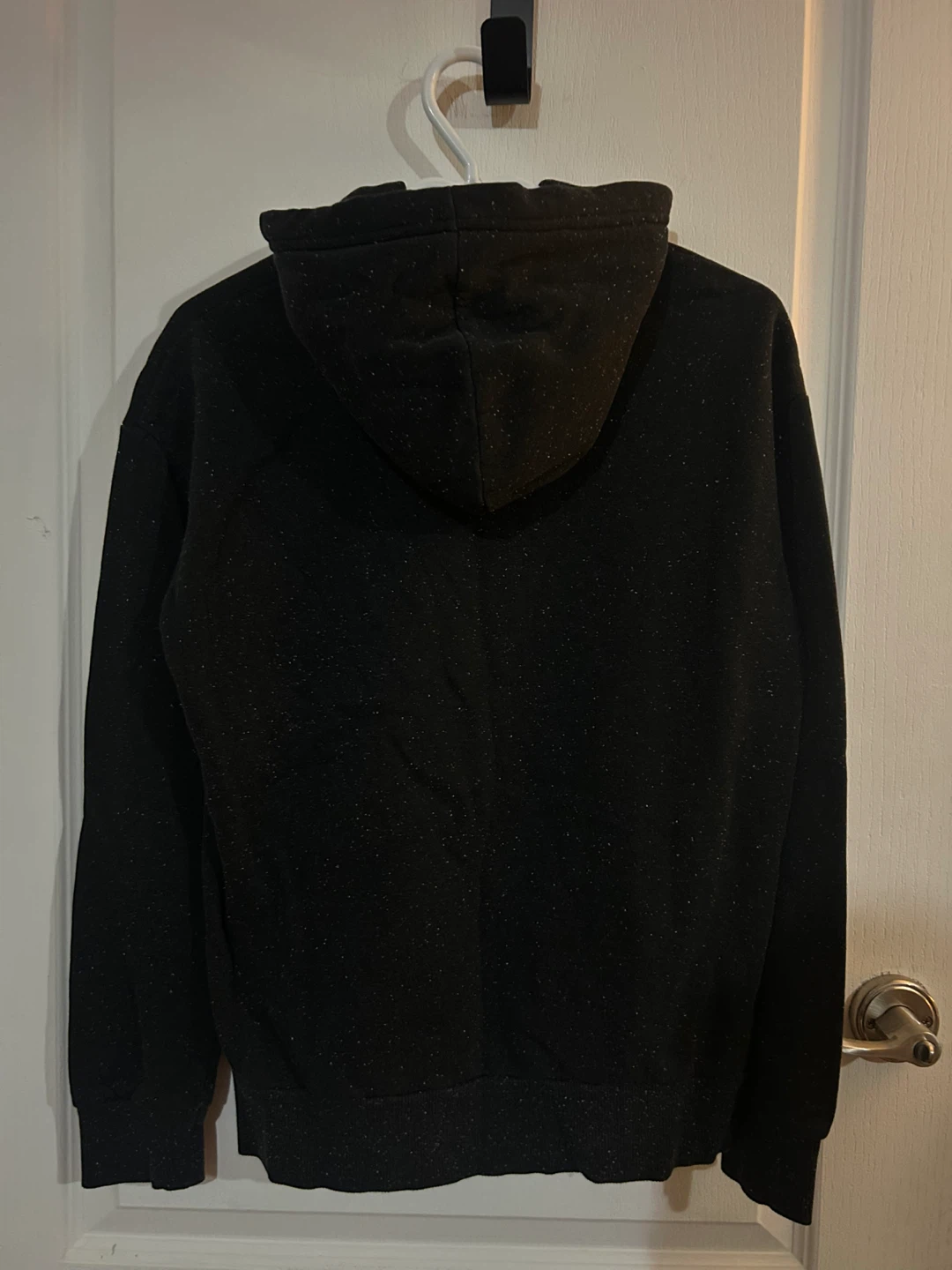 H&M Black Speckled Hoodie - Size S-M - photo 2