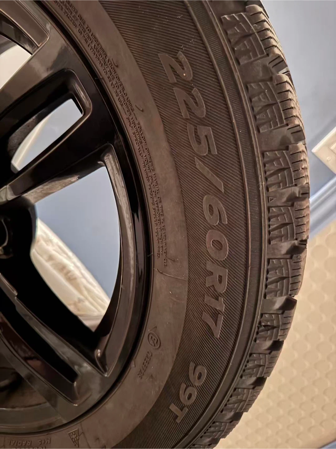BMW Winter Tire and Rim Package 225/60R17