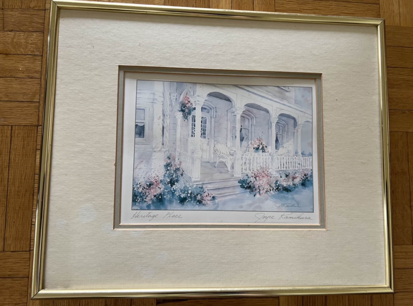 Framed "Heritage Place" Print by Joyce Kamimura