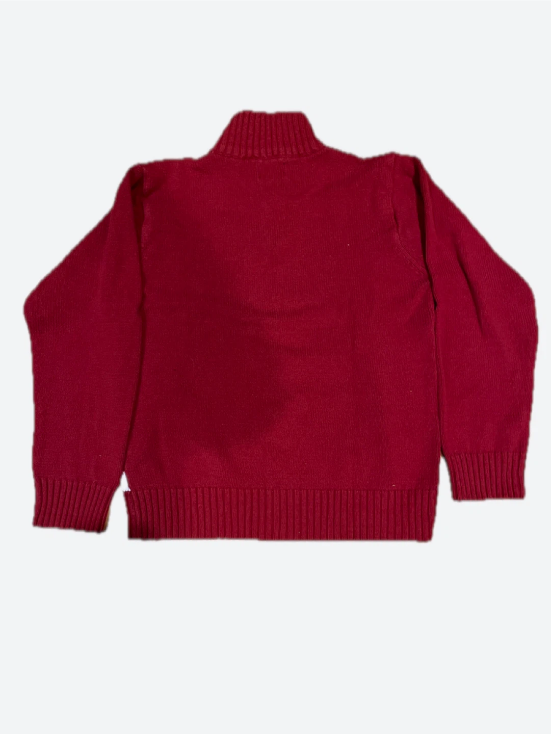 The Children's Place Red Quarter Zip-Up Sweater M/M 7/8 - photo 2