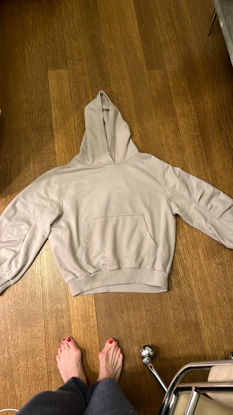 Aerie Tan Oversized Hoodie