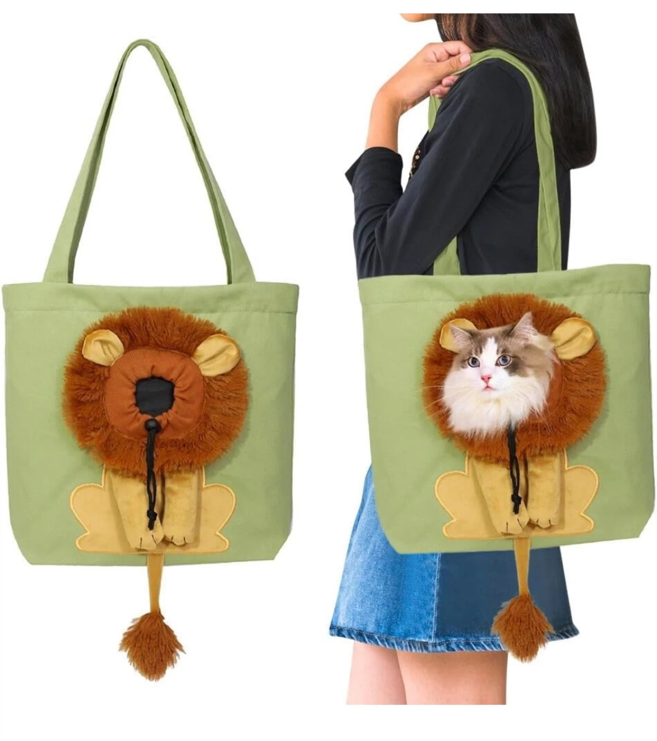 Cat Carrier Tote Bag