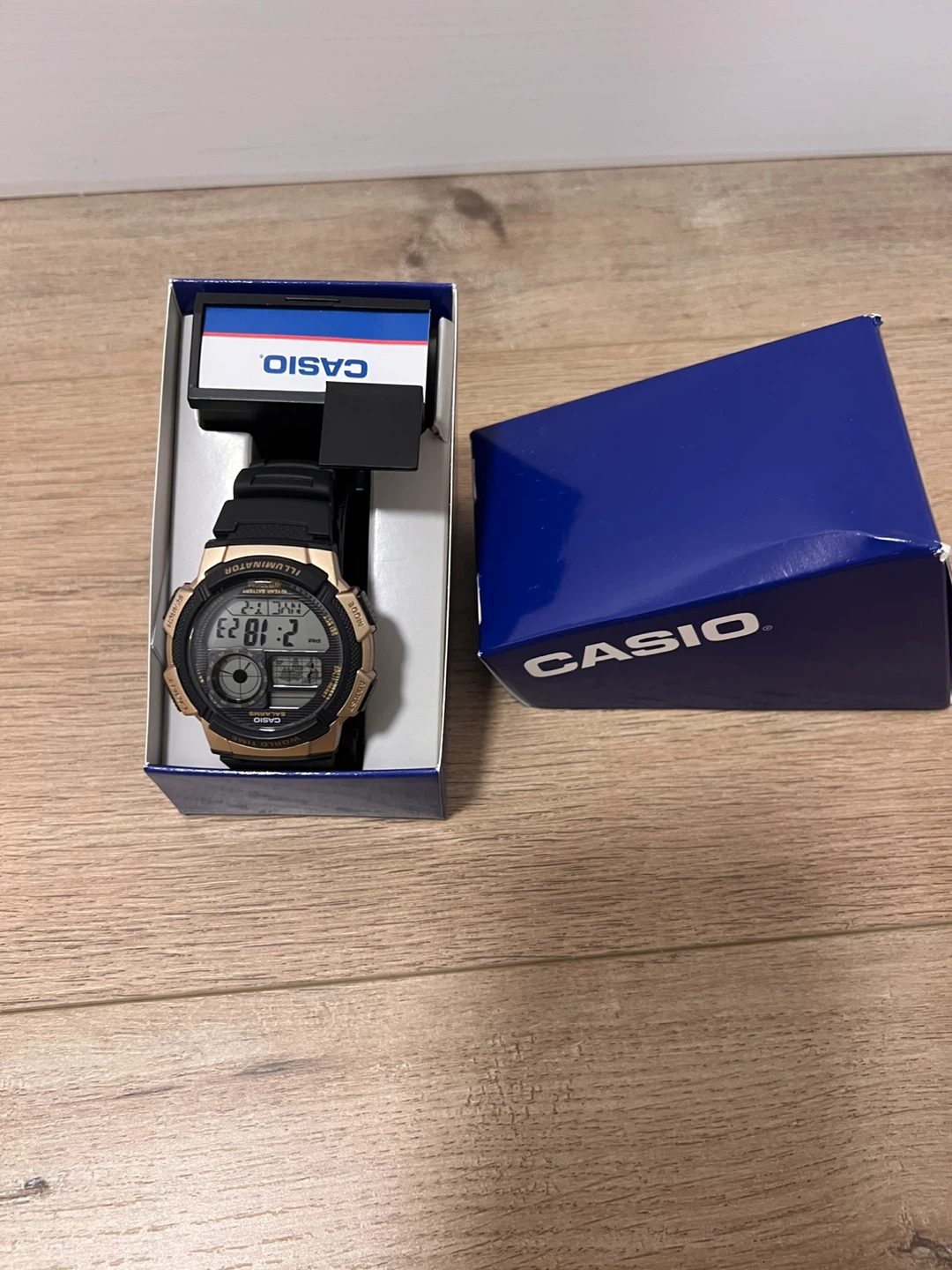 Casio Watch - Gold and Black