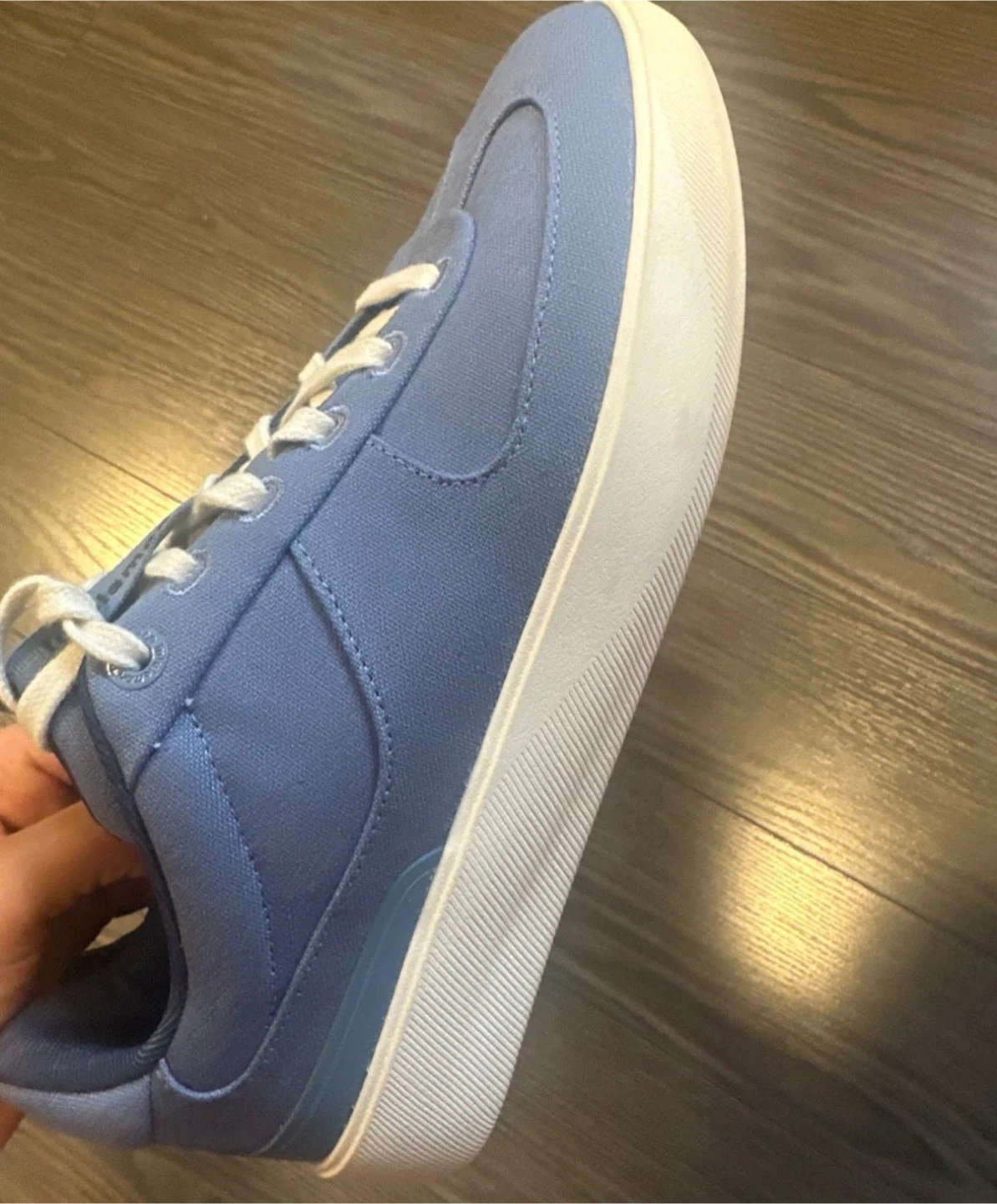 Lululemon Blue Canvas Sneakers