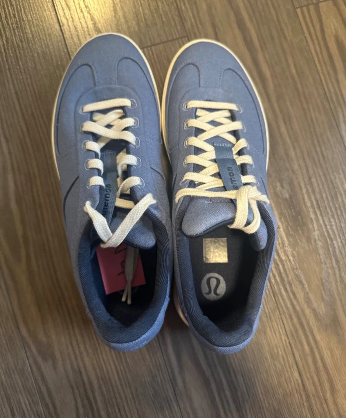 Lululemon Blue Canvas Sneakers - photo 2