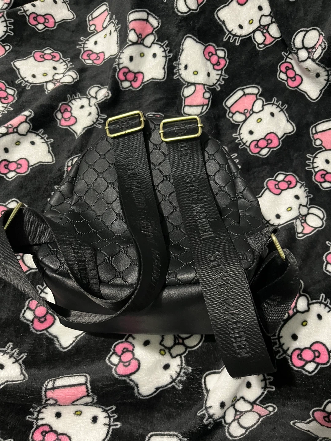 Steve Madden Black Quilted Backpack - photo 2