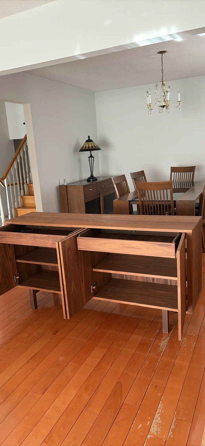 Walnut Credenza Sideboard - photo 2